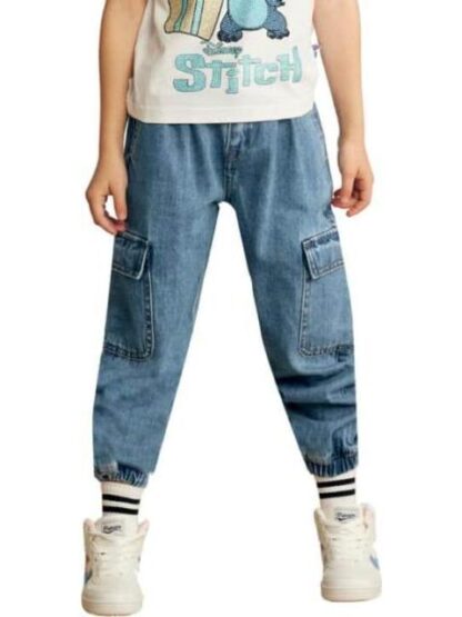 JEANS CARGO GRIS HOLLY LAND KIDS - Image 2