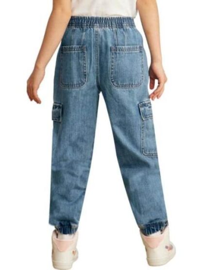 JEANS CARGO GRIS HOLLY LAND KIDS - Image 4