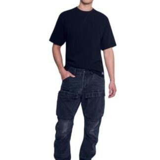 JEANS CARGO NEGRO HARD SODA