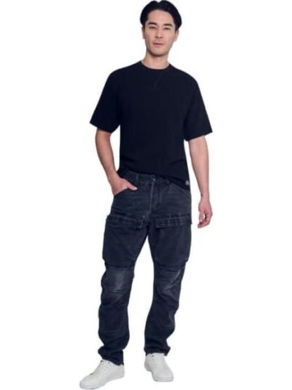 JEANS CARGO NEGRO HARD SODA