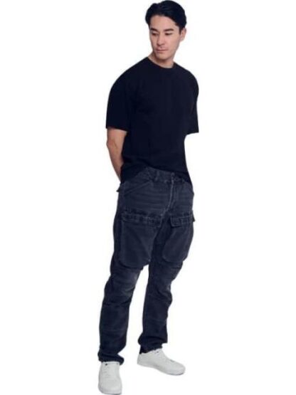 JEANS CARGO NEGRO HARD SODA - Image 3