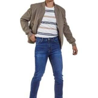 JEANS CORTE RECTO GRIS GOODYEAR