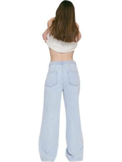 JEANS CORTE WIDE LEG BLEACH ATMOSPHERE DNM - Image 2