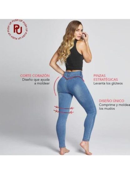 JEANS LEVANTA POMPAS GRIS SEVEN JEANS - Image 6