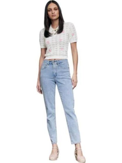 JEANS MOM SUPER CINTURA ALTA BLEACH ATMOSPHERE DNM - Image 2