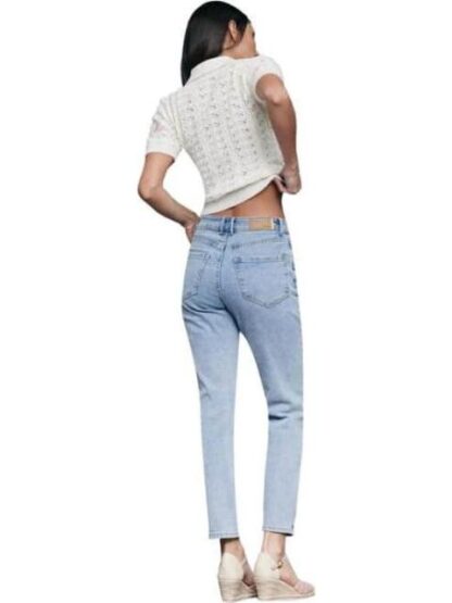 JEANS MOM SUPER CINTURA ALTA BLEACH ATMOSPHERE DNM - Image 5