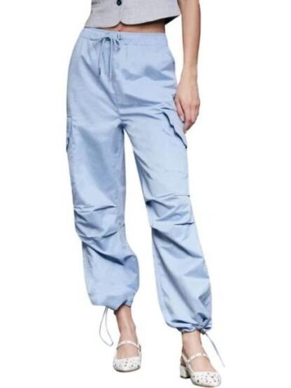 JEANS PARACHUTE CINTURA REGULAR AZUL SANTA LOLA - Image 2