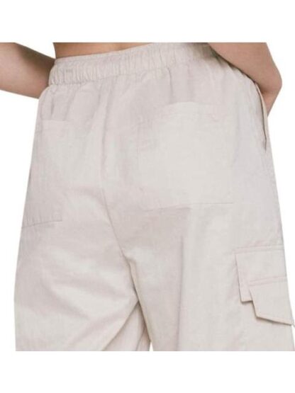 JEANS PARACHUTE CINTURA REGULAR BEIGE SANTA LOLA - Image 5