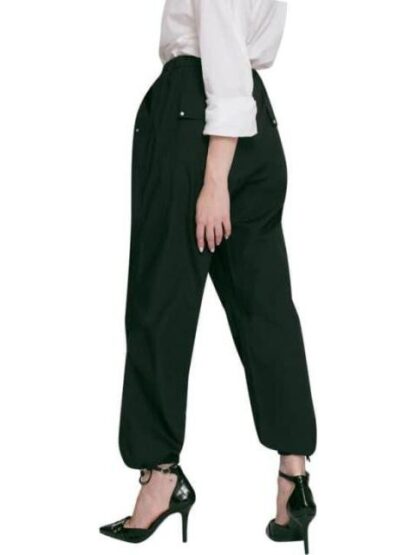 JEANS PARACHUTE CINTURA REGULAR NEGRO SANTA LOLA - Image 3