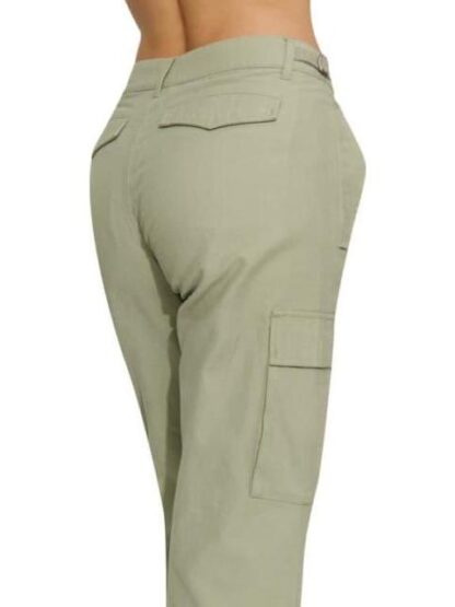 JEANS PARACHUTE CINTURA REGULAR VERDE SANTA LOLA - Image 5