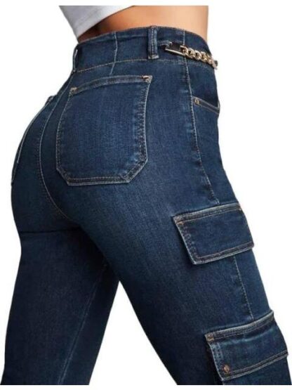 JEANS CINTURA ALTA GRIS SEVEN JEANS - Image 5