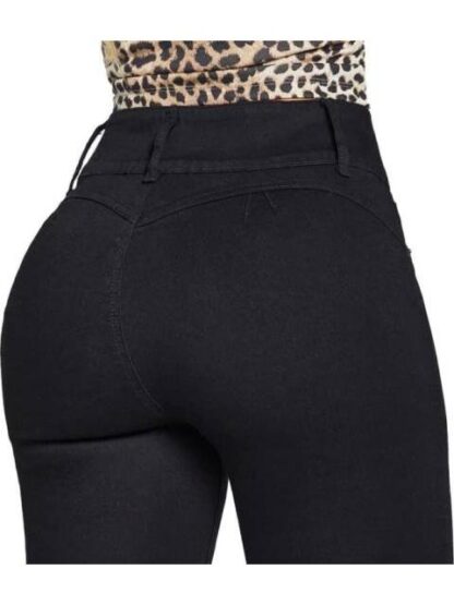 JEANS PUSH UP CINTURA ALTA NEGRO SEVEN JEANS - Image 5