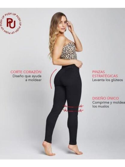 JEANS PUSH UP CINTURA ALTA NEGRO SEVEN JEANS - Image 6