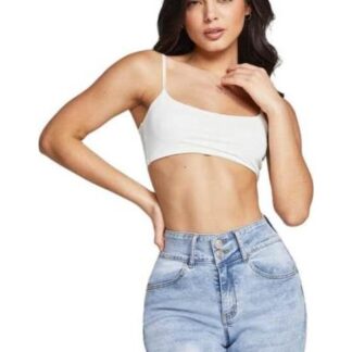 JEANS PUSH UP CINTURA REGULAR GRIS SEVEN JEANS