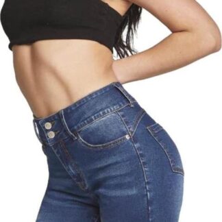 JEANS PUSH UP CINTURA REGULAR GRIS SEVEN JEANS
