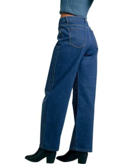 JEANS RECTOS CINTURA ALTA GRIS ATMOSPHERE DNM - Image 4