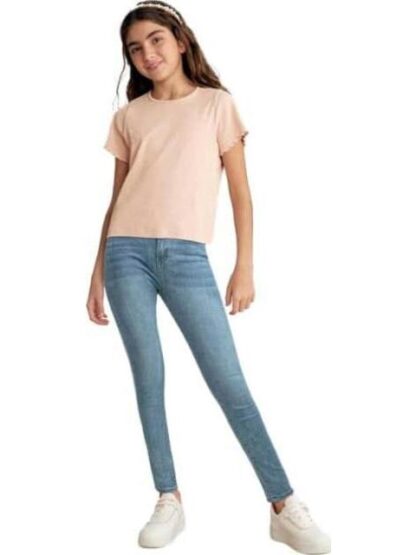 JEANS RECTOS CINTURA REGULAR GRIS ATMOSPHERE DNM