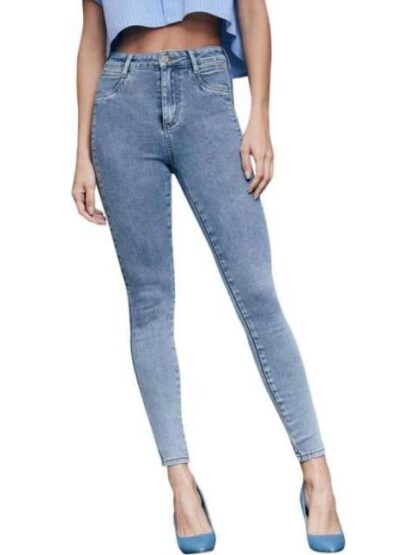 JEANS SKINNY CINTURA ALTA BLEACH ATMOSPHERE DNM - Image 3
