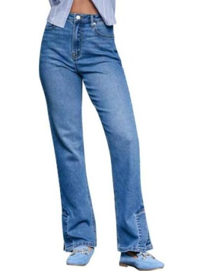 JEANS SKINNY CINTURA ALTA GRIS ATMOSPHERE DNM - Image 2
