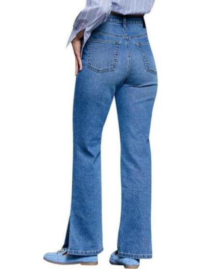 JEANS SKINNY CINTURA ALTA GRIS ATMOSPHERE DNM - Image 3