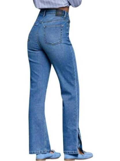 JEANS SKINNY CINTURA ALTA GRIS ATMOSPHERE DNM - Image 4