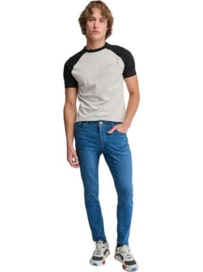 JEANS SKINNY FIT GRIS HPC POLO