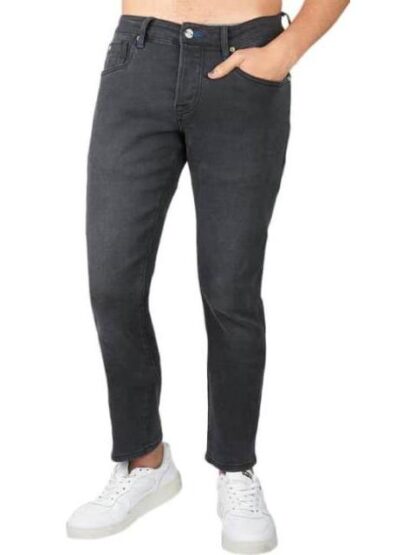 JEANS SLIM CINTURA REGULAR GRIS HARD SODA