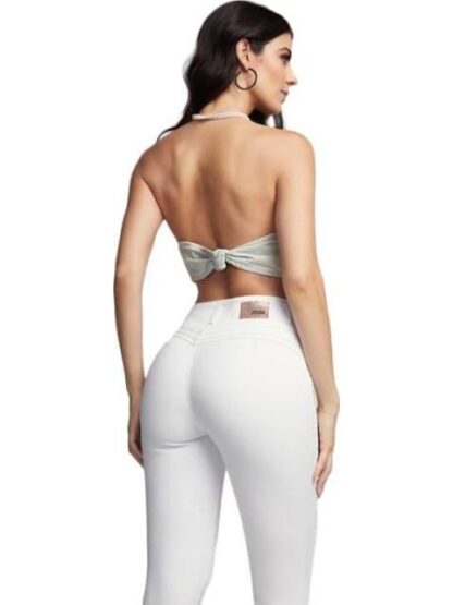 JEANS CINTURA ALTA BLANCO SEVEN JEANS - Image 3