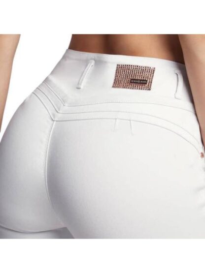 JEANS CINTURA ALTA BLANCO SEVEN JEANS - Image 4