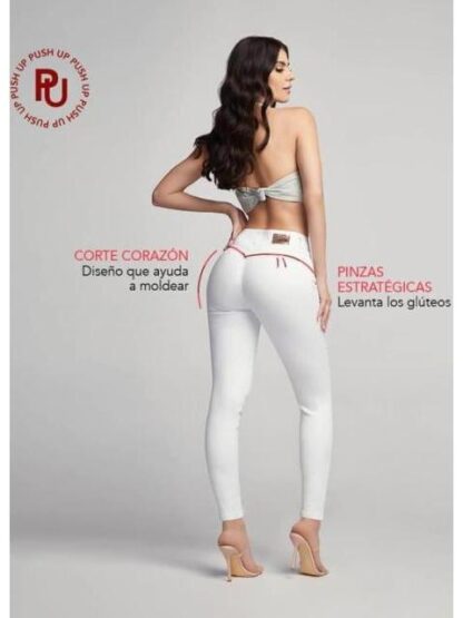 JEANS CINTURA ALTA BLANCO SEVEN JEANS - Image 6