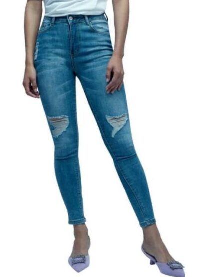 JEANS SUPERSKINNY CINTURA ALTA BLEACH ATMOSPHERE DNM - Image 6
