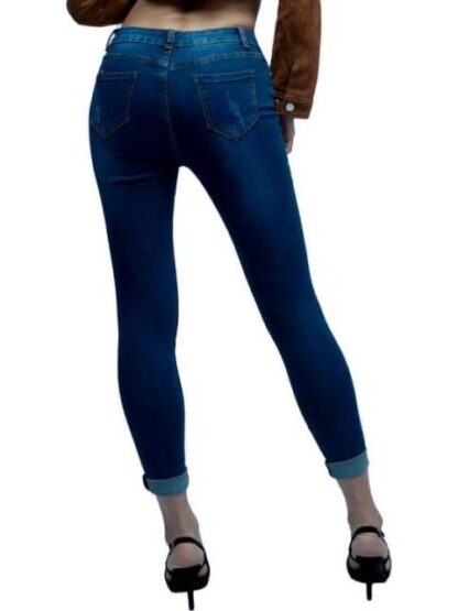 JEANS SUPERSKINNY CINTURA ALTA GRIS ATMOSPHERE DNM - Image 3