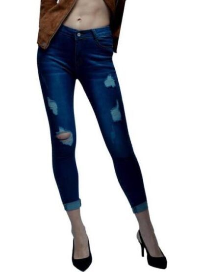 JEANS SUPERSKINNY CINTURA ALTA GRIS ATMOSPHERE DNM - Image 6