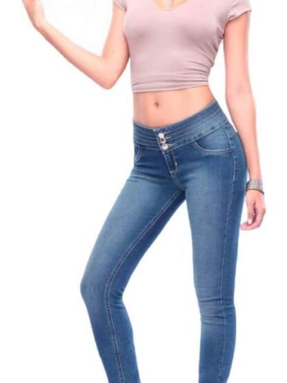 JEANS SUPESKINNY GRIS SEVEN JEANS - Image 2