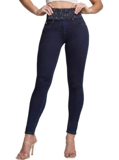 JEANS CINTURA ALTA GRIS SEVEN JEANS - Image 2