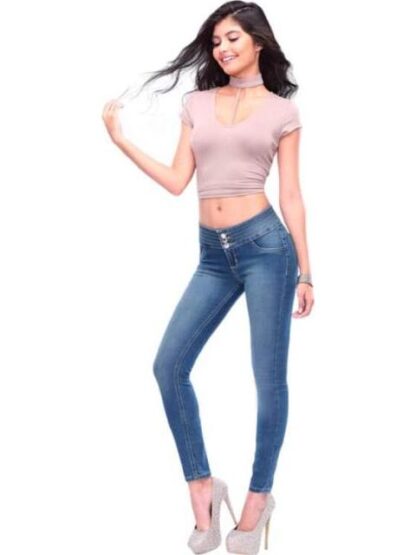 JEANS SUPESKINNY GRIS SEVEN JEANS - Image 3