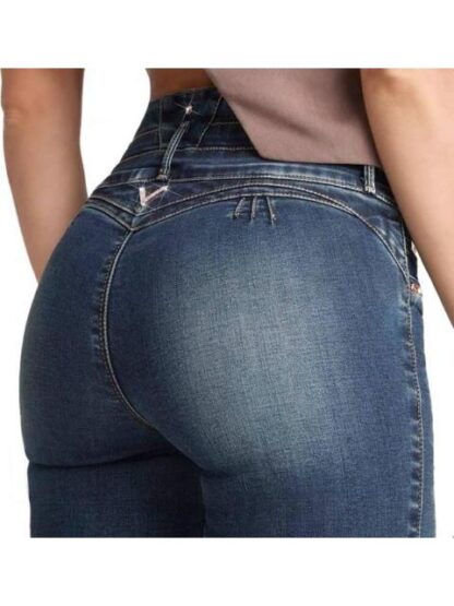 JEANS SUPERSKINNY CINTURA ALTA GRIS SEVEN JEANS - Image 5