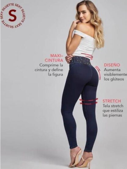 JEANS CINTURA ALTA GRIS SEVEN JEANS - Image 6