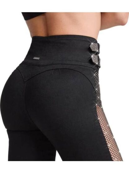 JEANS CINTURA ALTA NEGRO SEVEN JEANS - Image 4