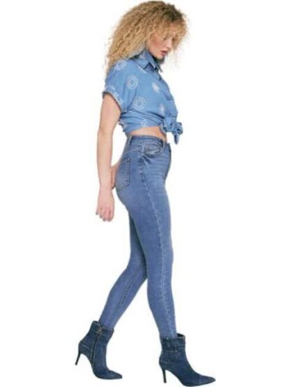 JEANS SUPER SKINNY CINTURA REGULAR GRIS ATMOSPHERE DNM - Image 3