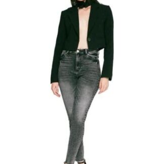 JEANS SUPER SKINNY CINTURA REGULAR NEGRO ATMOSPHERE DNM