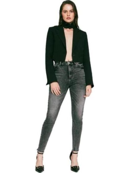 JEANS SUPER SKINNY CINTURA REGULAR NEGRO ATMOSPHERE DNM - Image 2
