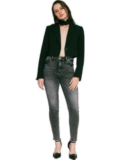 JEANS SUPER SKINNY CINTURA REGULAR NEGRO ATMOSPHERE DNM - Image 3
