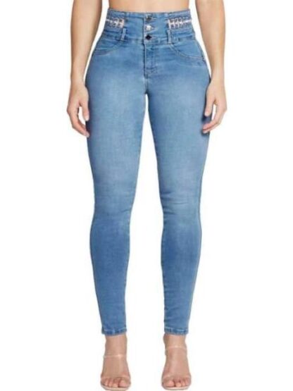 JEANS SUPER SKINNY GRIS SEVEN JEANS - Image 2