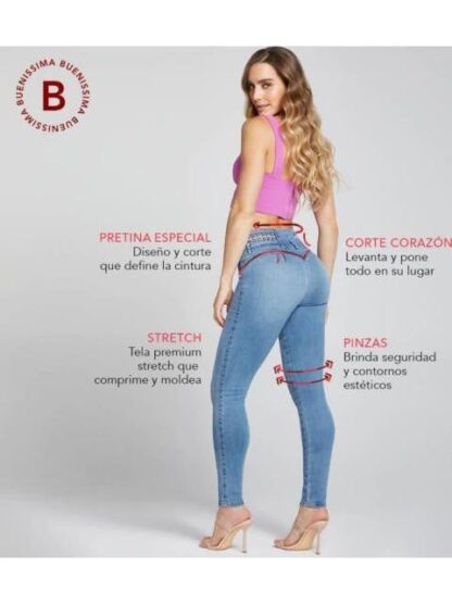 JEANS SUPER SKINNY GRIS SEVEN JEANS - Image 5