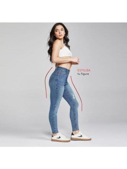 JEANS SUPER SKINNY GRIS SEVEN JEANS - Image 6