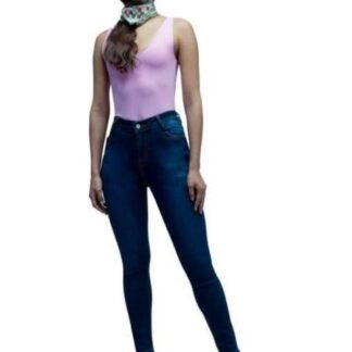 JEANS SUPERSKINNY CINTURA ALTA AZUL INDIGO ATMOSPHERE DNM