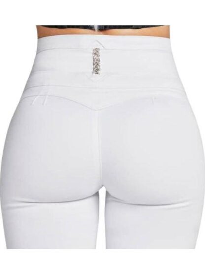 JEANS SUPERSKINNY CINTURA ALTA BLANCO SEVEN JEANS - Image 5