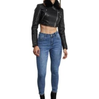 JEANS SUPERSKINNY CINTURA ALTA BLEACH ATMOSPHERE DNM