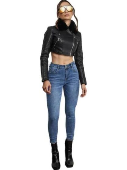 JEANS SUPERSKINNY CINTURA ALTA BLEACH ATMOSPHERE DNM